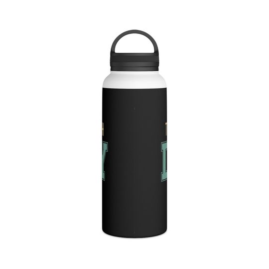 Stainless Steel Water Bottle, Handle Lid