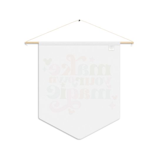 Make Your Own Magic Wall Pennant, Disney Wall Decor |