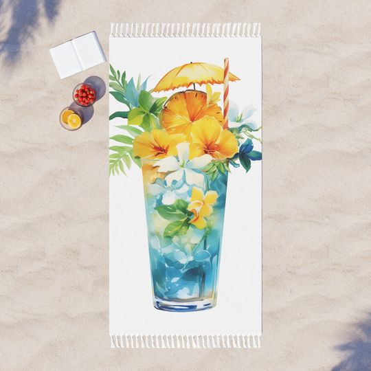 Boho Beach Cloth, tropical, summer throw