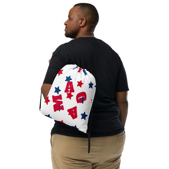 MAGA Trump Drawstring Bag