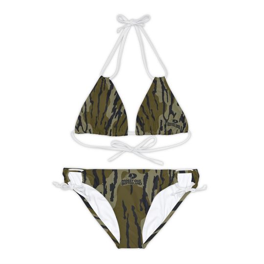 Mossy Oak Bottomland Original Camo - Strappy Bikini Set