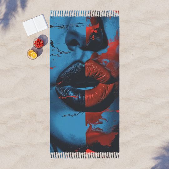 Boho Beach Towel / Pool Towel / Summer Vacation Gift