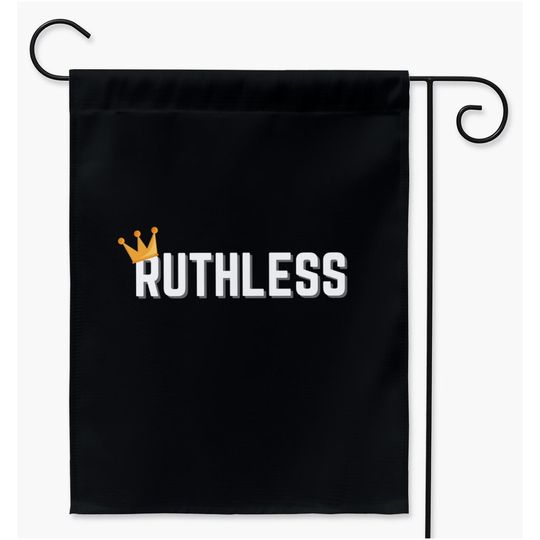 Ruthless Crown Garden Flag, RBG, Notorious RBG, Ruth Bader Ginsburg