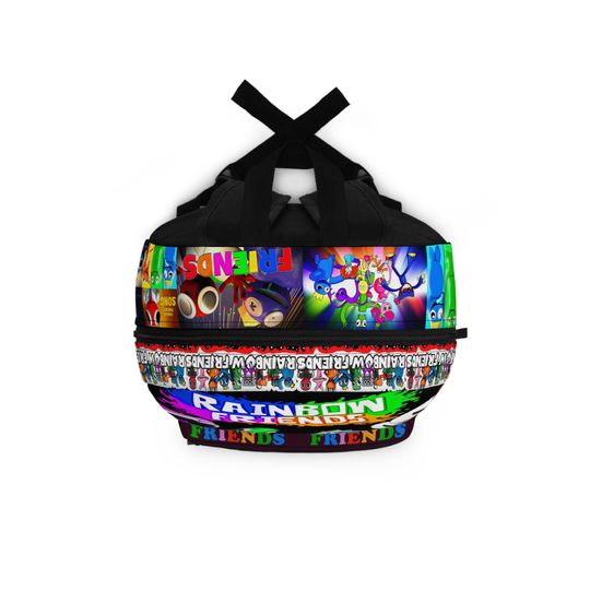 Rainbow friends Backpack, kids customized Backpack, all Rainbow Friends character Backpack, Back to School Backpack, School Bag