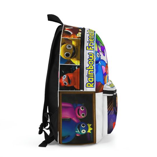 Rainbow friends Backpack, kids customized backpack, all rainbow friends charecter backpack, unisex backpack.