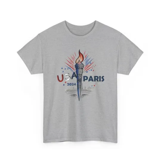 USA Team Paris Olympics T-Shirt, Olympics shirt, Paris France, Shirt for olympics, Team USA shirt, America shirt