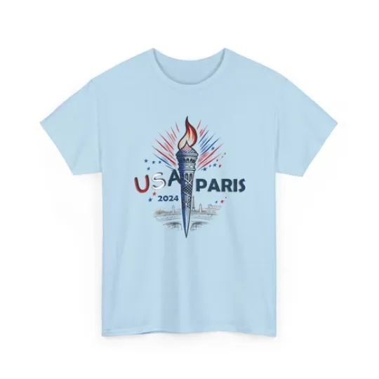 USA Team Paris Olympics T-Shirt, Olympics shirt, Paris France, Shirt for olympics, Team USA shirt, America shirt