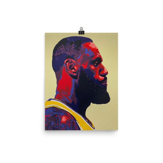 LeBron James Poster Print