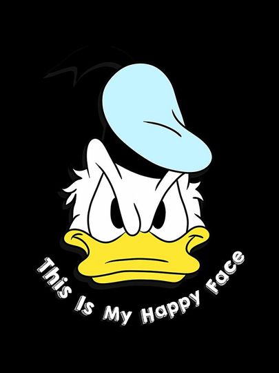 Donald Duck Drawstring Bag, Disney Bag, Cartoon Bag, Gift