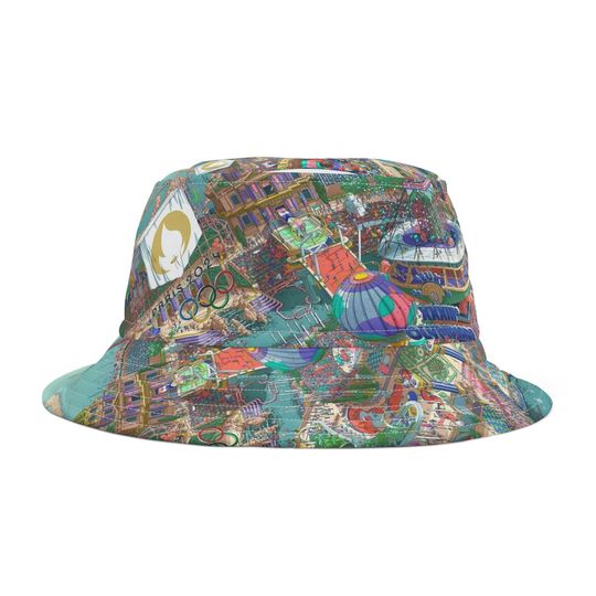bob poster Olympic Games Paris 2024 All Over Print Bucket Hat
