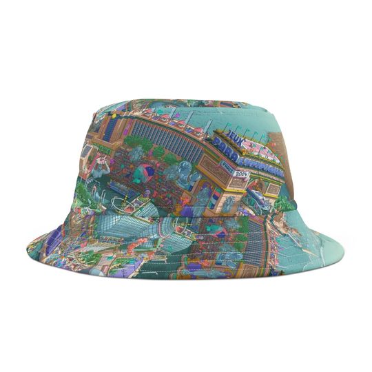 bob poster Olympic Games Paris 2024 All Over Print Bucket Hat