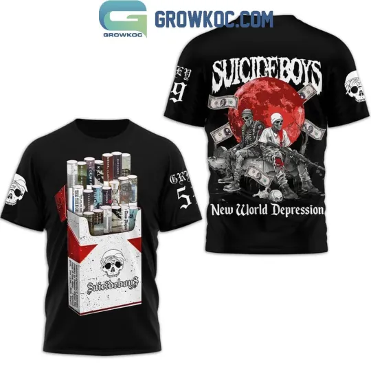 Suicideboys New World Depression Cigarette T-Shirt
