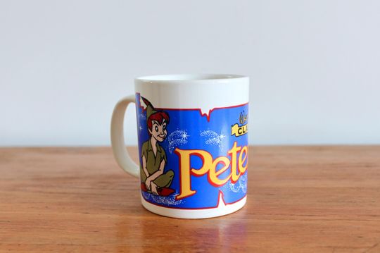 Retro Disney Peter Pan Mug | Retro Mug, Retro Kitchen, Vintage Kitchen