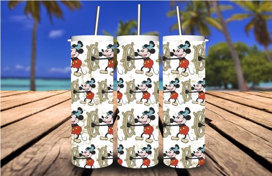 Digital Download|  SteamBoat Mickey| 20ozTumbler