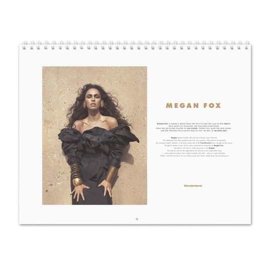 Megan Fox Vol.1 - 2025 Wall Calendar
