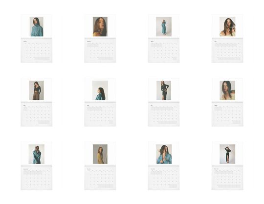 Adria Arjona Vol.2 - 2025 Wall Calendar