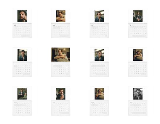 Jamie Dornan Vol.2 - 2025 Wall Calendar