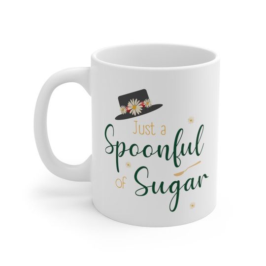 Mary Poppins Inspired Mug, Disney Coffee Mug