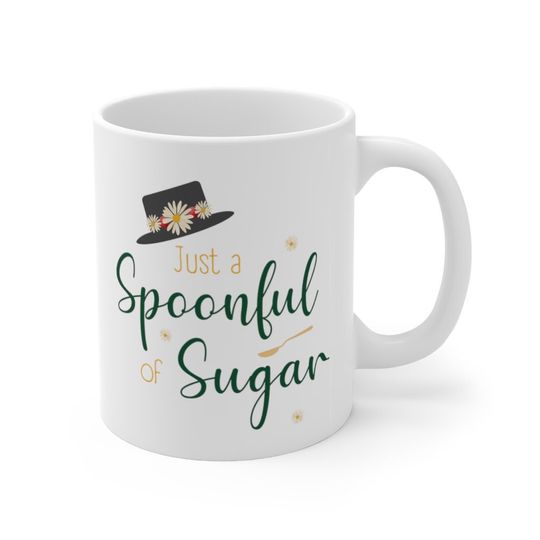 Mary Poppins Inspired Mug, Disney Coffee Mug