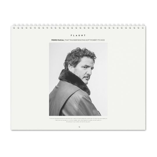 Pedro Pascal Vol.4 - 2025 Wall Calendar