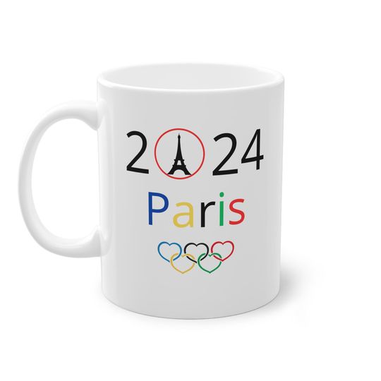 Paris 2024 Olympics games Commemorative Ceramic coffee Mug (11oz, 15oz)