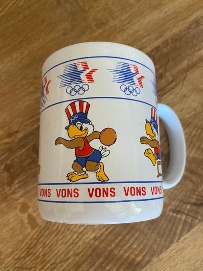 ViNTAGE 1982 Olympics games Commemorative Ceramic coffee Mug (11oz, 15oz)