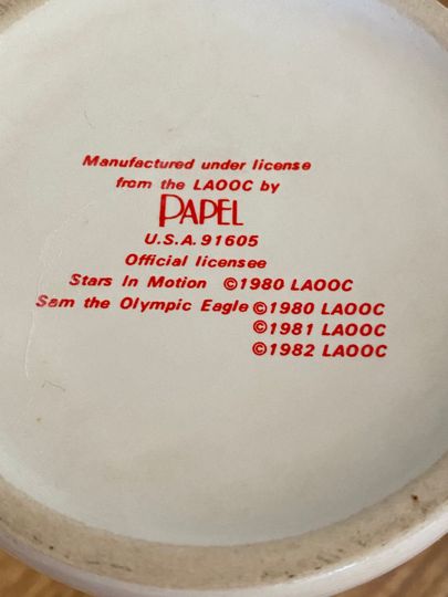 ViNTAGE 1982 Olympics games Commemorative Ceramic coffee Mug (11oz, 15oz)