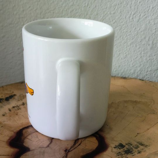 1984 LA Olympics Basketball Mug, 80s Retro Ceramic Mug