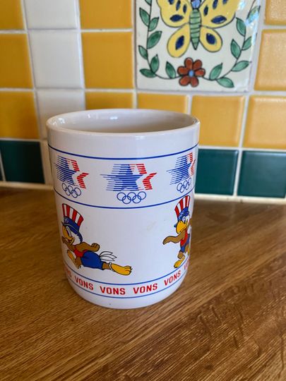 ViNTAGE 1982 Olympics games Commemorative Ceramic coffee Mug (11oz, 15oz)