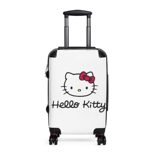 Suitcase hello kitty, Cute Cat Luggage, Travel Bag