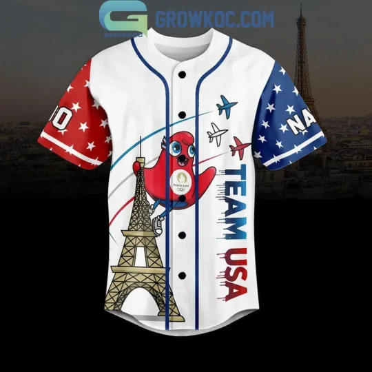 Team USA We Are Ready For Olympic Personalized Baseball Shirt