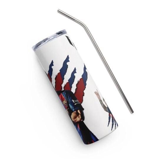 Lionel messi skinny tumbler
