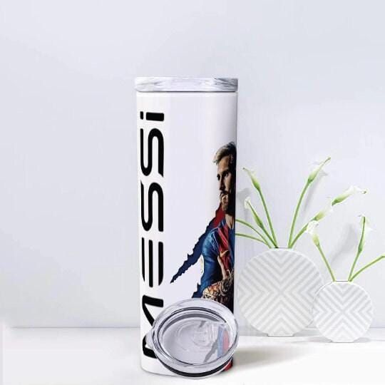 Lionel messi skinny tumbler