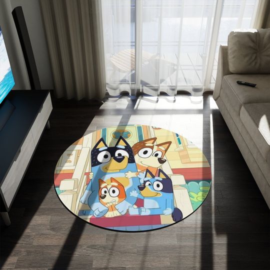 BlueyDad Round Floor Pad