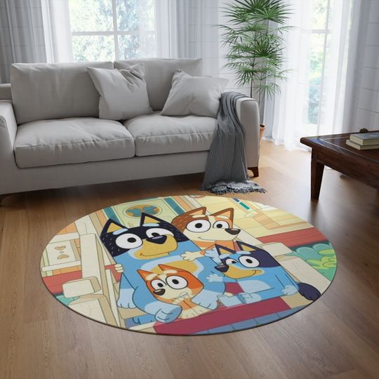 BlueyDad Round Floor Pad