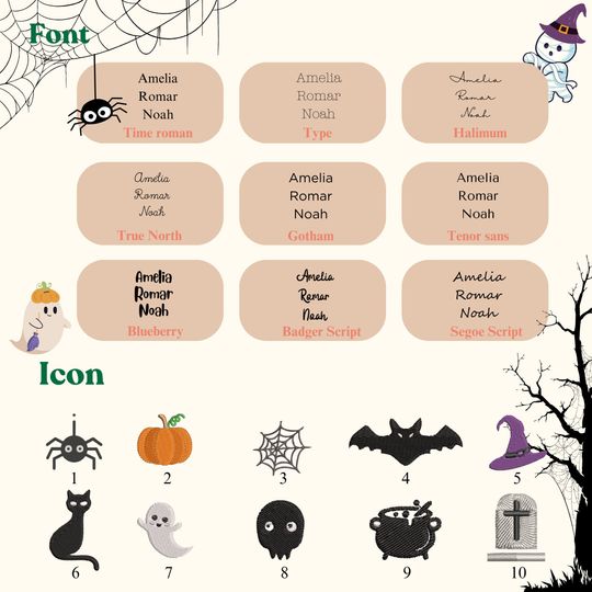 Halloween Hocus Pocus Sanderson Sisters Embroidered Sweatshirt