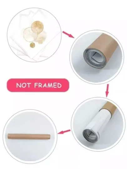 2024 Olympics Paris Art Poster, No-Framed