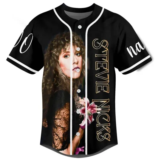 Stevie Nicks Tour 2024 Baseball Jersey Shirt