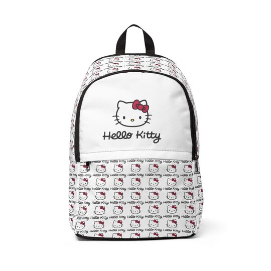 hello kitty Unisex Fabric Backpack
