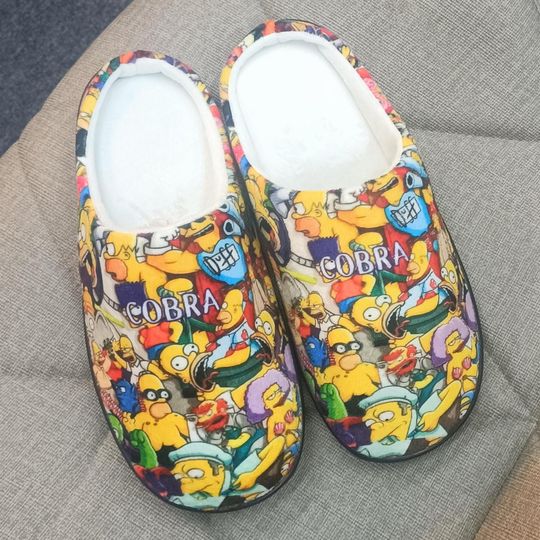 Five Nights at Freddy's Cozy Unisex Winter Slipper, Halloween Winter Shoe, Custom Slipper, Soft Indoor Shoe, Indoor Slipper