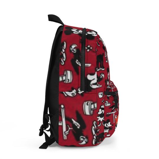 mickey mouse Backpack red
