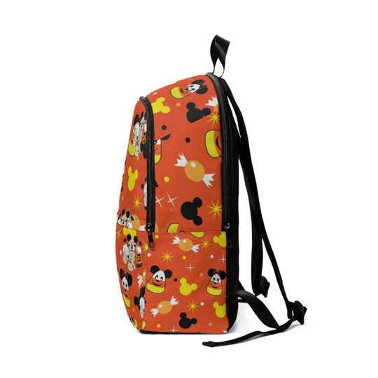 mickey mouse halloween Unisex Fabric Backpack