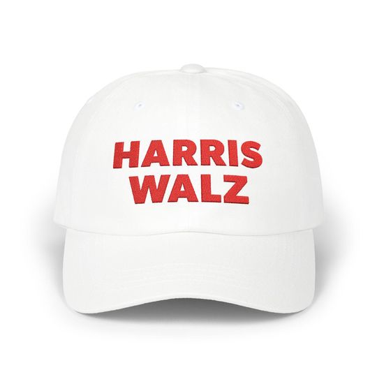 Harris Walz Camo Hat - Kamala Harris for President Embroidered Cap