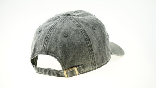 Witch Cat Hat, Embroidered Halloween Hat, Adjustable Cotton Twill