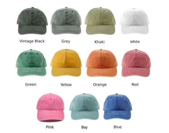 Vampire Bat Halloween hat, Embroidered Dad Hat, Adjustable Cotton Twill, Pigment Dyed