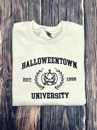 HalloweenTown University Embroidered Sweatshirt