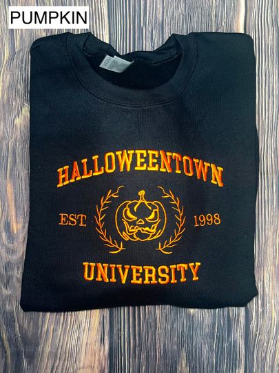 HalloweenTown University Embroidered Sweatshirt