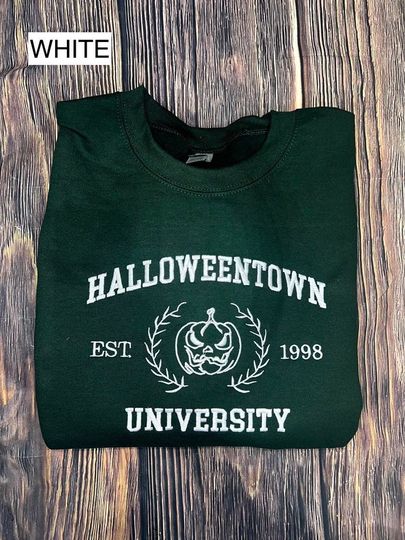 HalloweenTown University Embroidered Sweatshirt