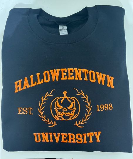 HalloweenTown University Embroidered Sweatshirt