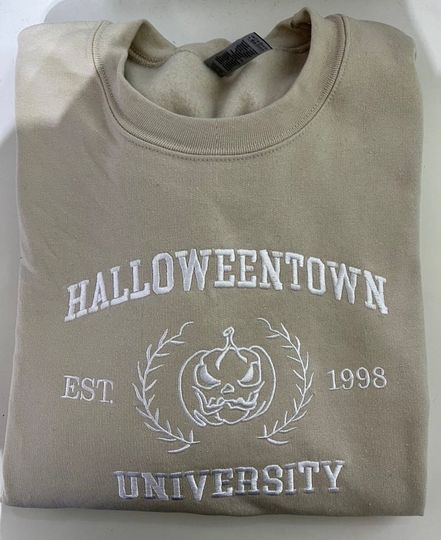 HalloweenTown University Embroidered Sweatshirt